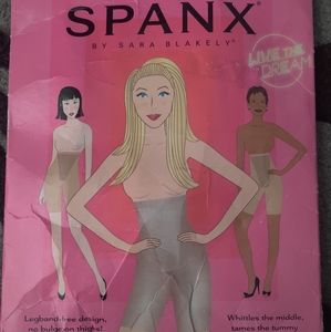 Spanx high waist mid thigh shaper